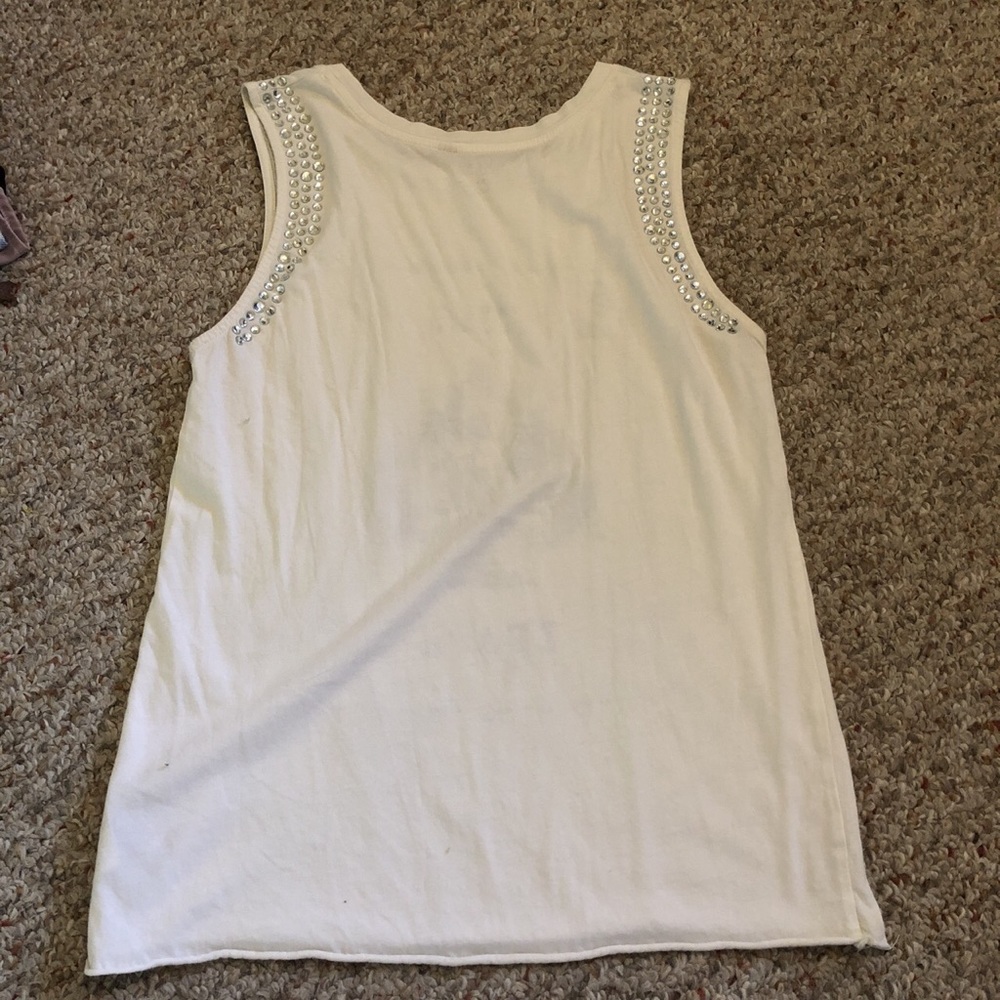 Tank with Rhinestone - Picture 3 of 4